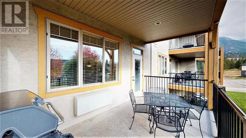 500 Bighorn  Boulevard Unit# 523 B, Radium Hot Springs, BC - Outdoor With Deck Patio Veranda With Exterior