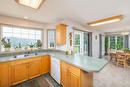 3950 Lakeview Arrowcreek Road, Wynndel, BC  - Indoor Photo Showing Kitchen With Double Sink 