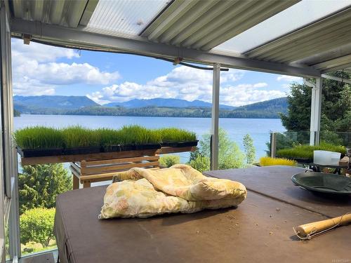 243 Harbour Rd, Coal Harbour, BC - Outdoor With Body Of Water With Deck Patio Veranda With View