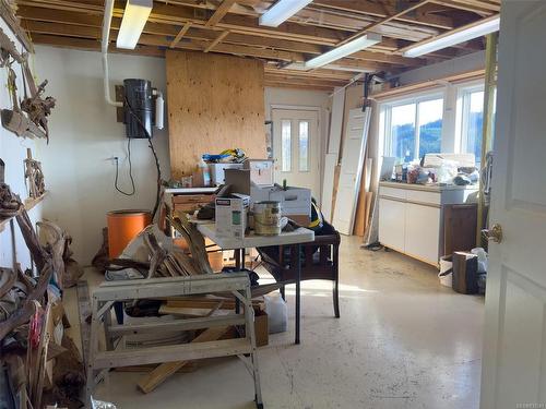 243 Harbour Rd, Coal Harbour, BC - Indoor Photo Showing Basement