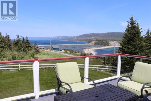 50 Front Road, Port Au Port West, NL - Outdoor With Body Of Water With Deck Patio Veranda With View