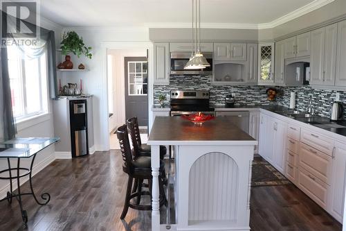 50 Front Road, Port Au Port West, NL - Indoor Photo Showing Kitchen With Stainless Steel Kitchen With Upgraded Kitchen