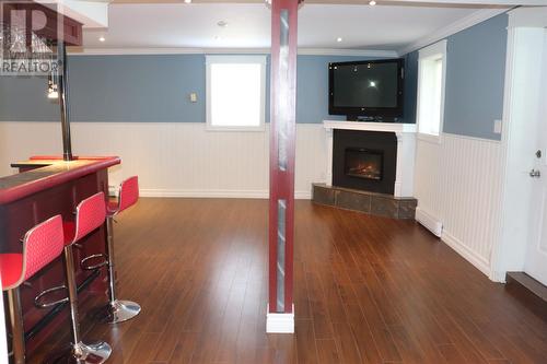 50 Front Road, Port Au Port West, NL - Indoor With Fireplace