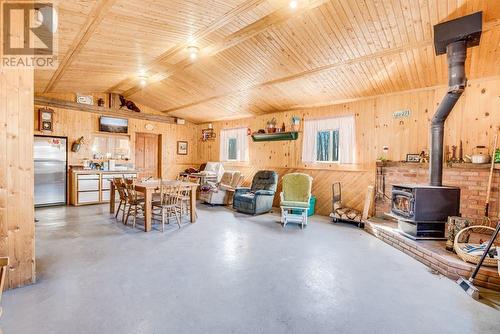 Inside the sugar shack - 180 County Rd 18 Road, Ste Anne De Prescott, ON - Indoor With Fireplace