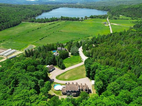 Overall view - 30  - 32 Ch. Des Peupliers, Mont-Tremblant, QC - Outdoor With Body Of Water With View