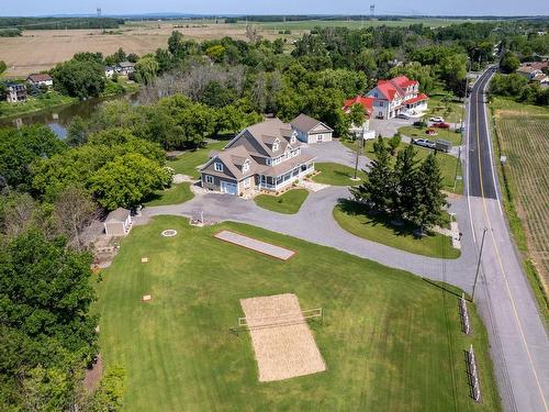 Photo aÃ©rienne - 500  - 500A Rg Roy, Sainte-Martine, QC - Outdoor With View