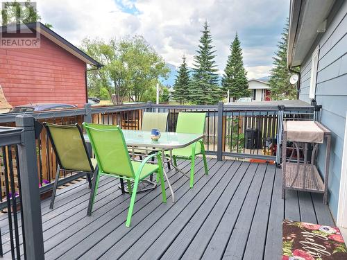 1096 8Th Avenue, Valemount, BC - Outdoor With Deck Patio Veranda With Exterior
