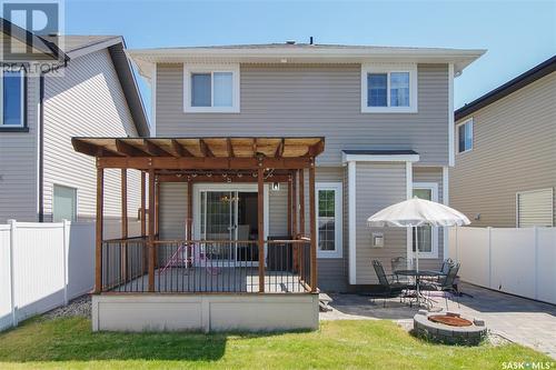 3325 Green Moss Lane, Regina, SK - Outdoor With Deck Patio Veranda With Exterior