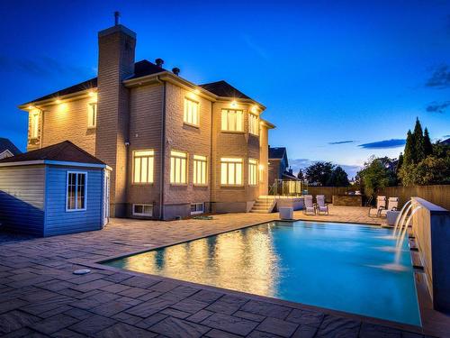 Cour - 239 Rue Lacoste, Laval (Sainte-Dorothée), QC - Outdoor With In Ground Pool