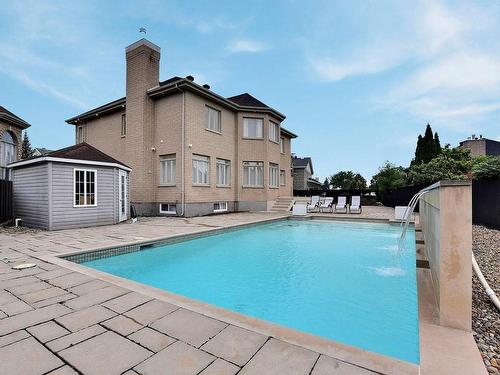 Pool - 239 Rue Lacoste, Laval (Sainte-Dorothée), QC - Outdoor With In Ground Pool With Exterior
