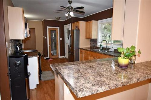 163160 45 Highway, Russell, MB - Indoor Photo Showing Kitchen With Double Sink