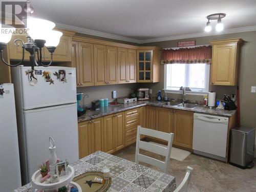 7 A-C Country Road, Bishop'S Falls, NL - Indoor Photo Showing Kitchen With Double Sink