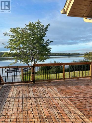 00 4Th Pond Other, Gander River, NL - Outdoor With Body Of Water With Deck Patio Veranda With View