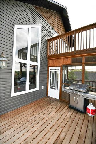 96 Copper Cove, Inglis, MB - Outdoor With Deck Patio Veranda With Exterior