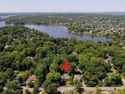 Aerial photo - 5960 Rue Marceau, Montréal (Pierrefonds-Roxboro), QC - Outdoor With Body Of Water With View