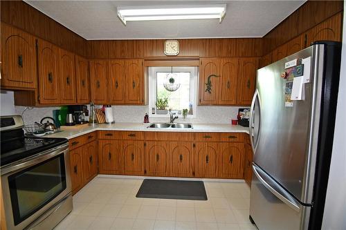 156041 105N Road, Foxwarren, MB - Indoor Photo Showing Kitchen With Double Sink