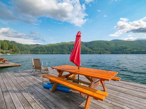 8668 Stirling Arm Dr, Port Alberni, BC - Outdoor With Body Of Water With Deck Patio Veranda With View