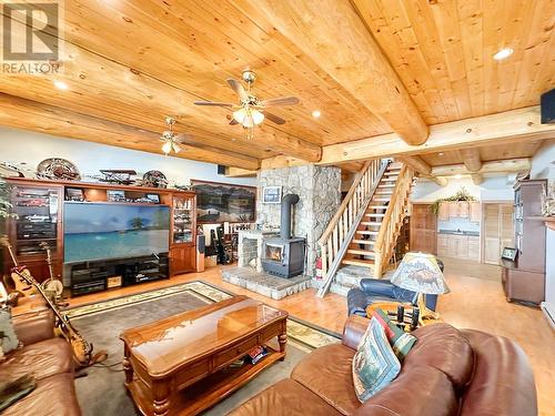 1920 Otter (Nimpo Lake) Road, Williams Lake, BC - Indoor With Fireplace