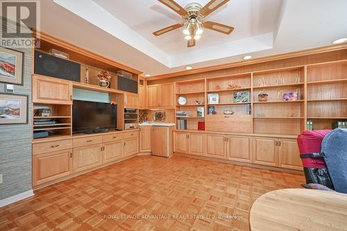 401 - 10 Armstrong Drive, Smiths Falls, ON - Indoor Photo Showing Dining Room With Fireplace