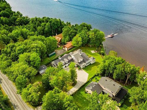 Aerial photo - 357 Rg Beau-Lac, Stratford, QC - Outdoor With Body Of Water With View