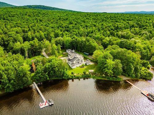 Aerial photo - 357 Rg Beau-Lac, Stratford, QC - Outdoor With Body Of Water