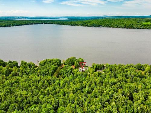 Photo aÃ©rienne - 357 Rg Beau-Lac, Stratford, QC - Outdoor With Body Of Water With View