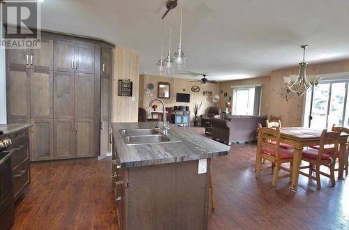615 Pine Cove Road, St. Charles, ON - Indoor Photo Showing Kitchen With Double Sink