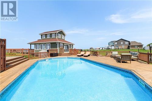 522 Bas Cap Pele, Cap Pele, NB - Outdoor With Body Of Water With Deck Patio Veranda With View