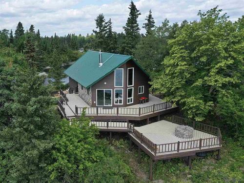 Eb2364 Island  Lotw, Lake Of The Woods, ON - Outdoor With Deck Patio Veranda
