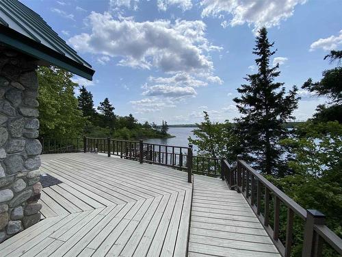 Eb2364 Island  Lotw, Lake Of The Woods, ON - Outdoor With Body Of Water With Deck Patio Veranda