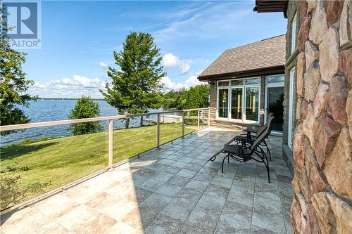 134 Promenade Du Lac, Sturgeon Falls, ON - Outdoor With Body Of Water With Deck Patio Veranda