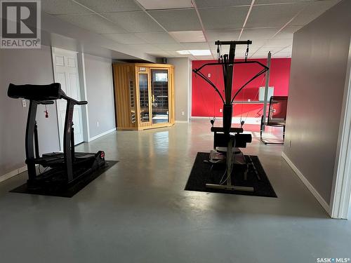 Kennedy Acreage, Estevan Rm No. 5, SK - Indoor Photo Showing Gym Room