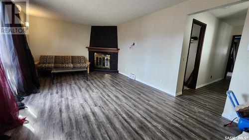509 4Th Street W, Wilkie, SK - Indoor With Fireplace