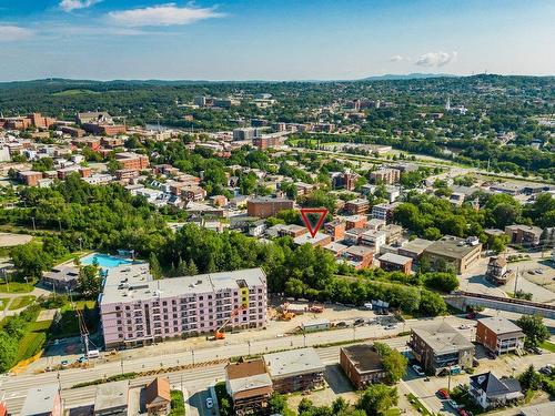 Aerial photo - 361  - 371 Rue Alexandre, Sherbrooke (Les Nations), QC - Outdoor With View