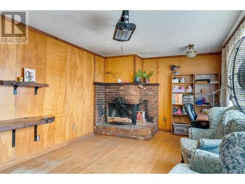 35 Egret Street, Kitimat, BC - Indoor Photo Showing Living Room With Fireplace