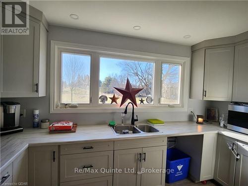 61 County Road 1 Road, Prince Edward County, ON - Indoor Photo Showing Kitchen With Double Sink