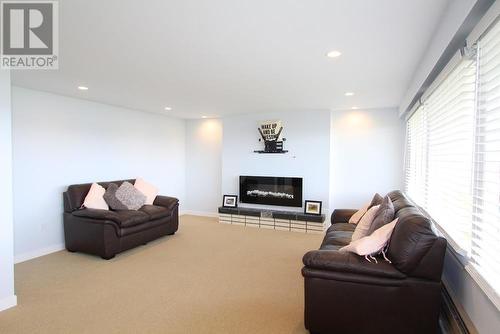 1416 Delkatla Street, Masset, BC - Indoor Photo Showing Living Room With Fireplace