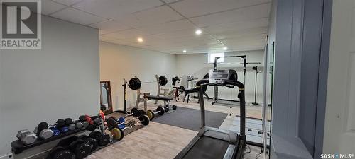 Schneider Acreage, Eye Hill Rm No. 382, SK - Indoor Photo Showing Gym Room