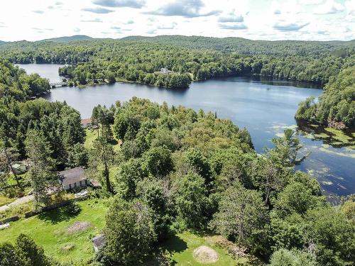 Photo aÃ©rienne - 339  - 343 Route Des Cantons, Saint-Émile-De-Suffolk, QC - Outdoor With Body Of Water With View