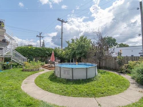 Cour - 784  - 786 Rue Albert, Laval (Chomedey), QC - Outdoor With Above Ground Pool With Backyard
