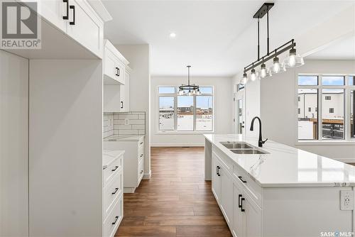 2515 Rosewood Drive, Saskatoon, SK - Indoor Photo Showing Kitchen With Upgraded Kitchen