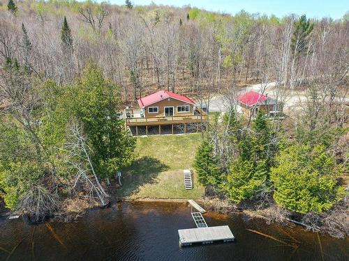 Aerial photo - 80 Ch. Des Lacs, Chute-Saint-Philippe, QC - Outdoor With Body Of Water With View