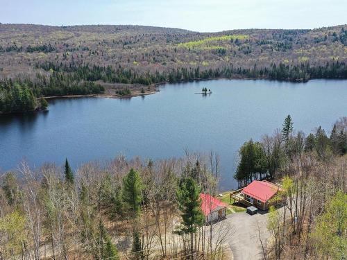 Aerial photo - 80 Ch. Des Lacs, Chute-Saint-Philippe, QC - Outdoor With Body Of Water With View