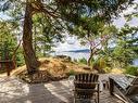 498 Marine Trnabt, Mayne Island, BC  - Outdoor With Body Of Water With Deck Patio Veranda 