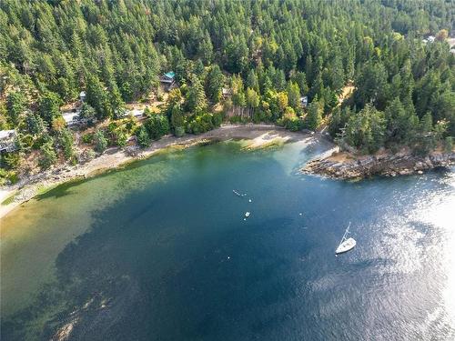 498 Marine Trnabt, Mayne Island, BC - Outdoor With Body Of Water With View