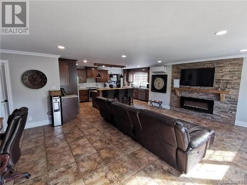 515 Principale, Pointe-Verte, NB - Indoor With Fireplace