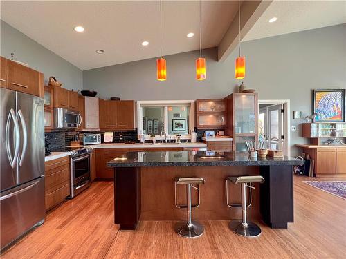180 Whirlpool Drive, Onanole, MB - Indoor Photo Showing Kitchen