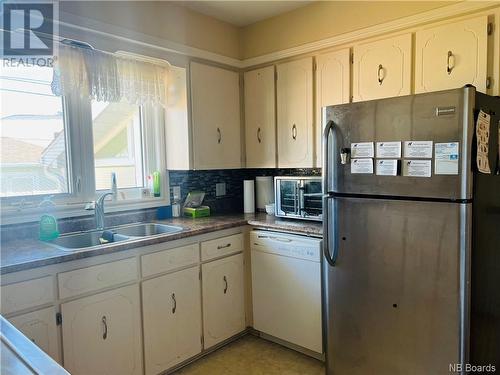 1130 Rockland Drive, Bathurst, NB - Indoor Photo Showing Kitchen With Double Sink