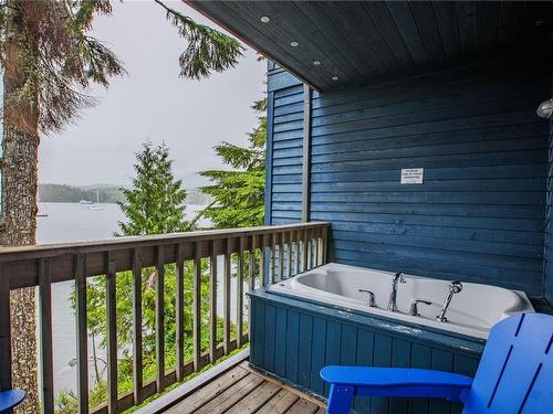 510-1971 Harbour Dr, Ucluelet, BC - Outdoor With Body Of Water With Balcony With Exterior