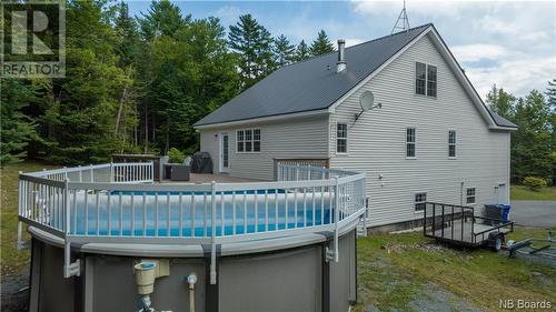 343 Shore Road, Breadalbane, NB - Outdoor With Above Ground Pool With Exterior
